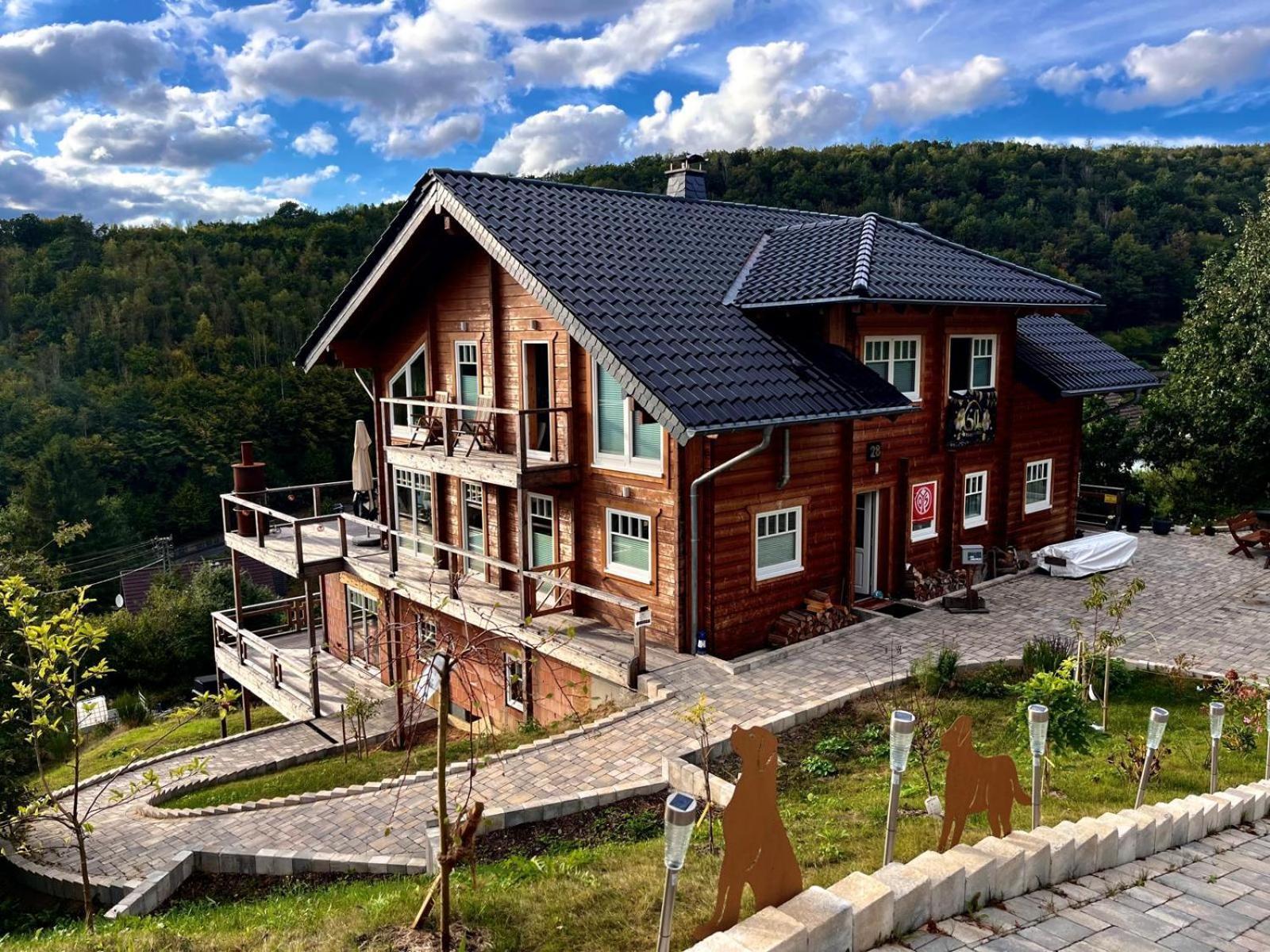 Ferienwohnung Gruenebach Grunebach Exteriér fotografie